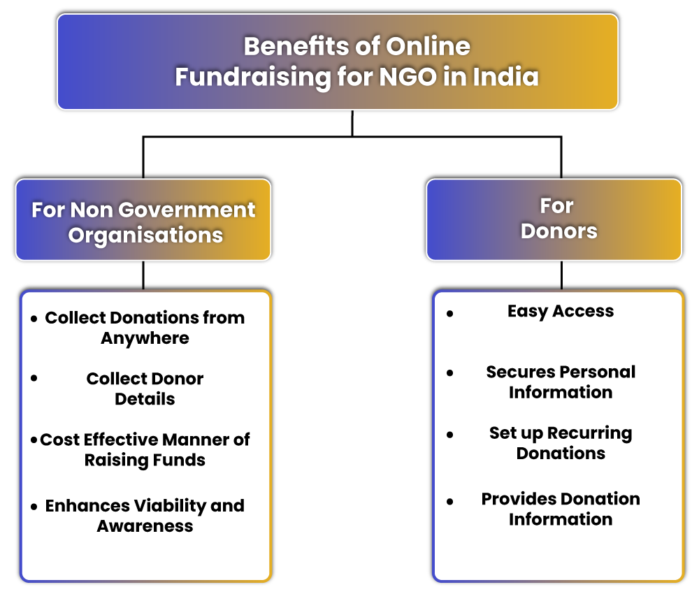 Online Fundraising for NGO Benefits