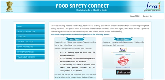 Food Safety Connect website