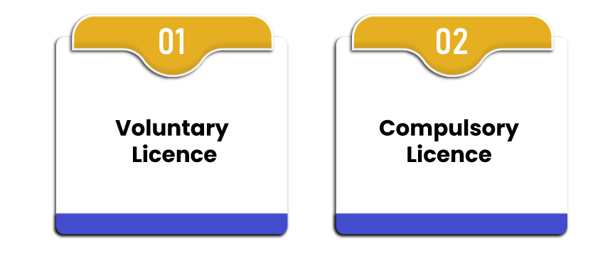 Types of Licence under Copyright