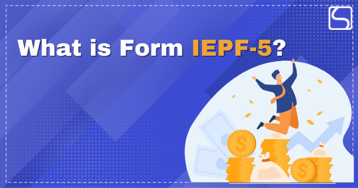 Form IEPF-5
