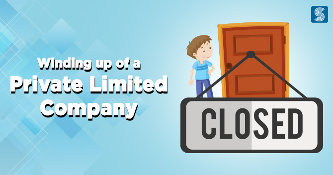 winding up of a private limited company